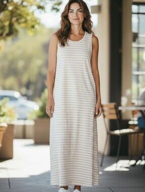 old navy gingham maxi dress NEW Old Navy Blue White Gingham Tiered Cap Sleeve Maxi Dress XS Tall